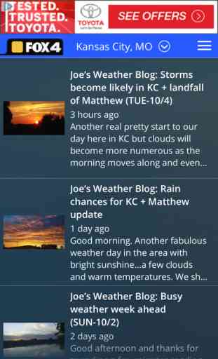 WDAF Fox 4 Kansas City Weather 2