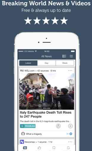 World News App - Breaking International Daily News Headlines 1