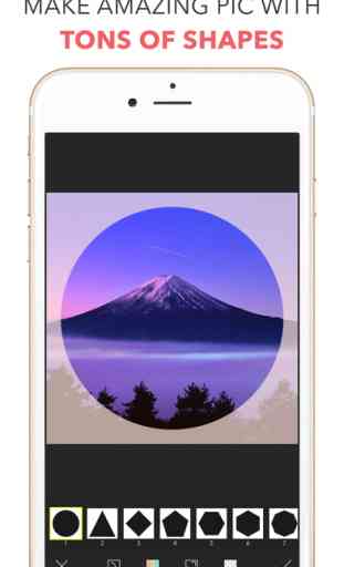 ByeCrop - Post full size photos for Instagram without Cropping by Inspiring Photo Editor 3