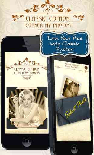 Corner My Photos - Classic Edition - Add beautiful vintage photo corners to your pictures. 1
