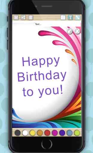 Create birthday cards and design postcards to wish a happy birthday 3