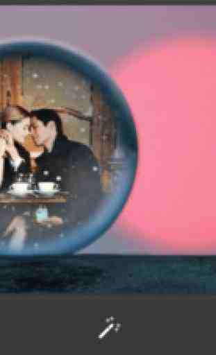 Crystal Ball Photo Frames - Make awesome photo using beautiful photo frames 3