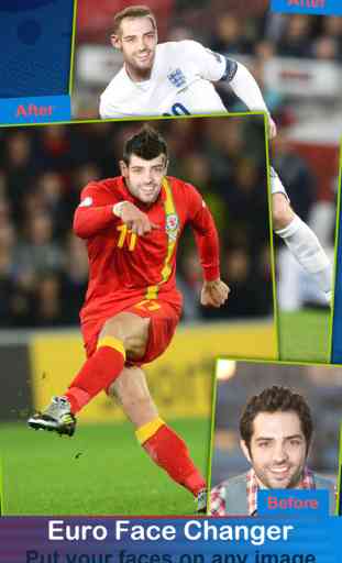 Face Change.r for Euro Cup 2016 - Cut & Swap Faces in Football Picture Hole to Support National Team 2