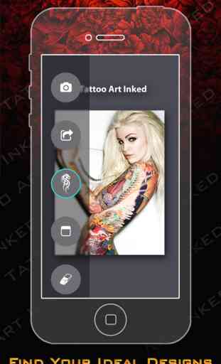 Inked Tattoo Studio HD - A Selfie Photo Editor Tool to Try Artist Tattoo on Yr Body 3