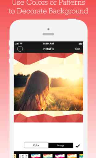 InstaFix - Post full square size photos no crop with Blur Background for Instagram 1