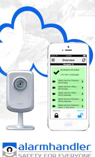 Alarmhandler - IP camera & cloud based alarm 2