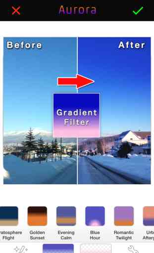 Aurora by FANG - Fast Gradient Image Editor 1