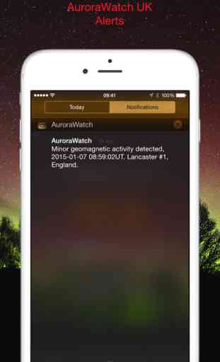 AuroraWatch UK Aurora Alerts 3