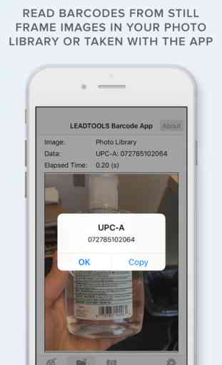 Barcode Scanner & Reader using LEADTOOLS SDK 2