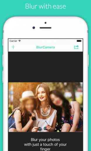 BlurCamera - Blur and Share your photos with ease (Selfie Pics!) 1