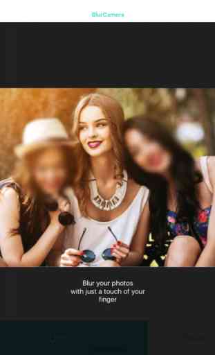 BlurCamera - Blur and Share your photos with ease (Selfie Pics!) 3
