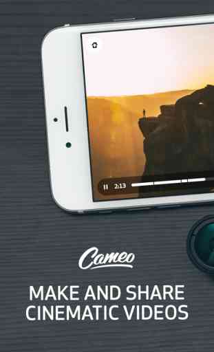 Cameo - Video Editor and Movie Maker 1