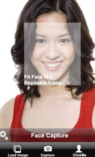 Camera ClickMe Free: Self Portrait using face detection 1