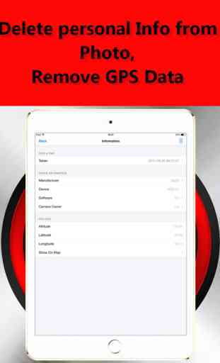 EXIF Editor. GPS Data Remover 3