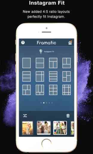 Framatic - Photo Collage Pic Editor for Instagram 2