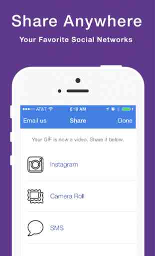 GifShare: Post GIFs for Instagram as Videos 4