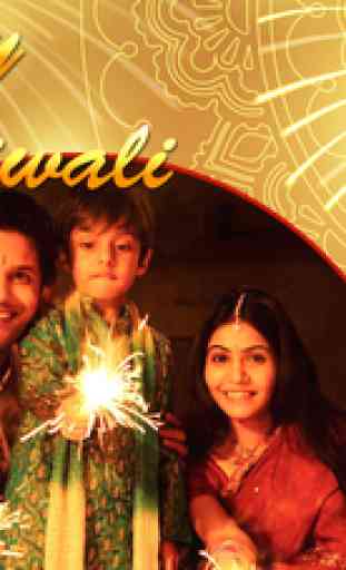 Happy Diwali Greetings Card Maker & Wishes 1