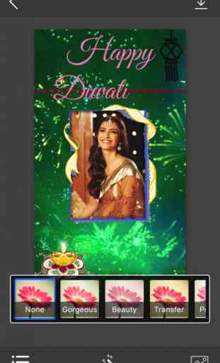 Happy Diwali Photo Frames - Instant Frame Maker & Photo Editor 3