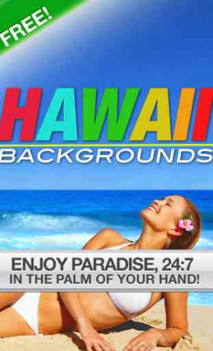 Hawaii Backgrounds FREE 1