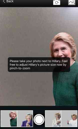 HollywoodSelfie: Hillary Clinton 3