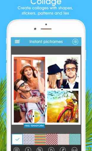 Instant frames - Photo Editor & Pic collage maker 1