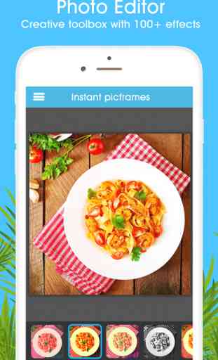 Instant frames - Photo Editor & Pic collage maker 4