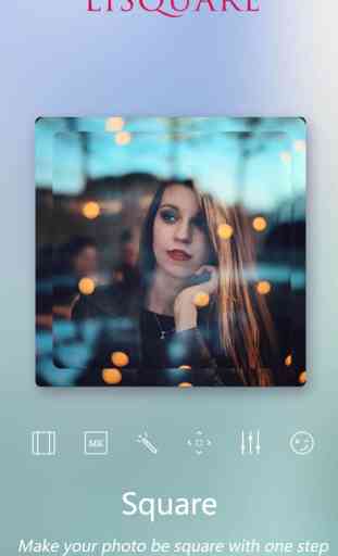 Lisquare - insta square by Lidow editor and photo collage maker photo editor 1