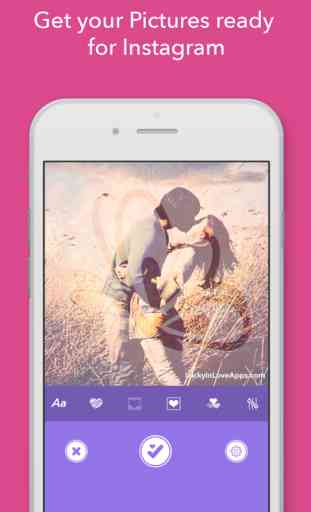 Lucky In Love Photo Editor with Collage Frames, Stickers, and Borders 1