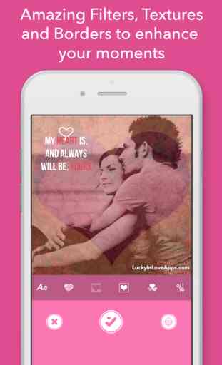 Lucky In Love Photo Editor with Collage Frames, Stickers, and Borders 3