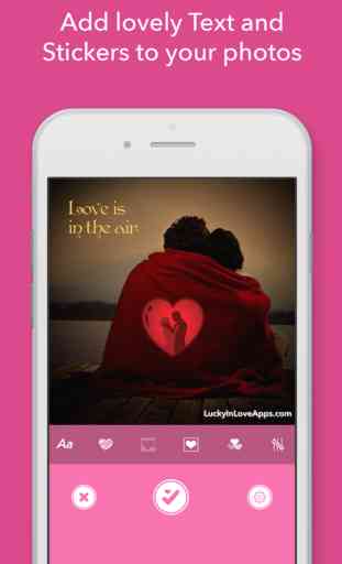 Lucky In Love Photo Editor with Collage Frames, Stickers, and Borders 4