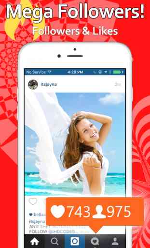 Mega Followers for Instagram - Get the followers tool for Instagram followers & likes 1