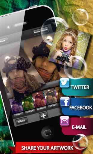 Photo Effects FX Add Custom Bokeh HD Collection Colour to Photos for Instagram 2