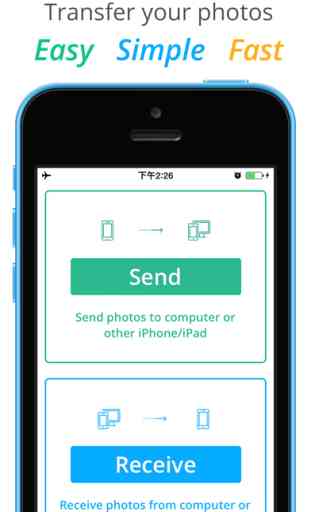 Photo Transfer - Upload and download photos and videos wireless via WiFi 1