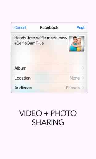 SelfieCam+ for Perfect Beauty Hands-free Portraits and Video Selfies with editors 4
