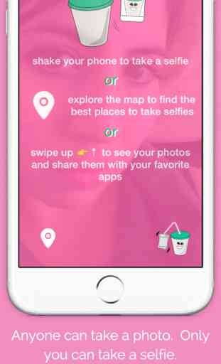 SelfieShake - Ultimate Selfie & Travel Camera. Shake to Take Selfie. Selfie Stick Optional. 1