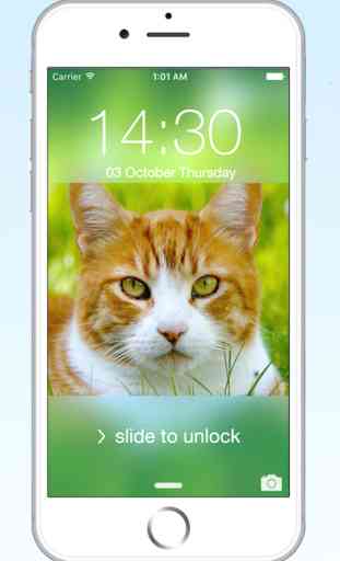 Simple Lock Screen Wallpaper Maker - Best New HD Theme with Cool Beautiful Background Blur Design for your iPhone 4