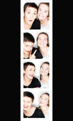 Simple Photo Booth - Best Real Camera Selfie Fun App with Collage Grid Frame 2