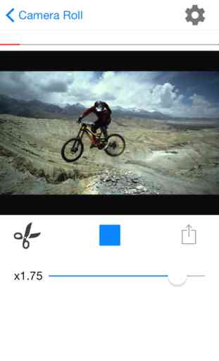 SLO-W MotionX - make video go in slow motion a clip 1
