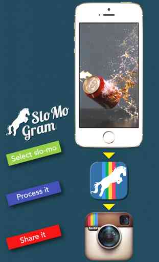 SlomoGram - Trim, crop & share your slo-mo videos on Instagram and other social networks. 1