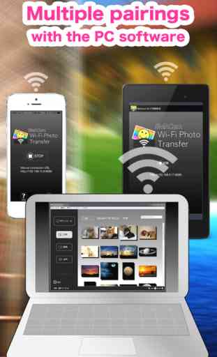 SMACom Wi-Fi Photo Transfer : Send Image and Movie to a PC directly communicate 4