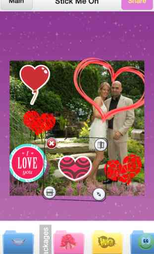 Stick Me On - Add Emoji Keyboard style stickers to your photo edits; hearts, masks, faces, mustache sticker for free 1