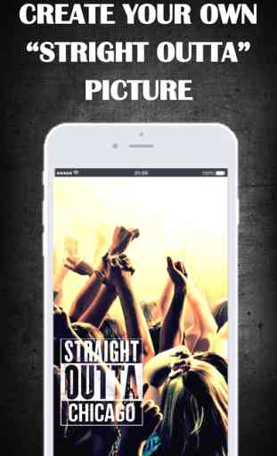Straight Outta Somewhere Logo Maker -  Rep Your City Meme Creator Booth 1