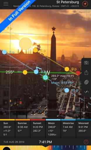 Sun Surveyor Lite - Sun, Sunrise & Sunset Position Visualization and Prediction Tool 3