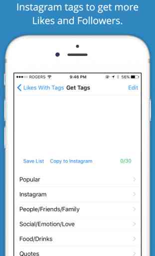 Likes with Tags - Instagram tags for Likes - Hashtags 2