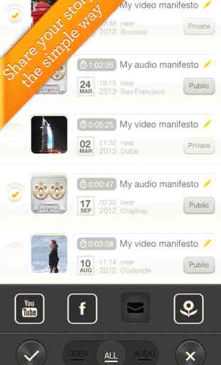 Manifesto - fast instant video & voice recorder 4