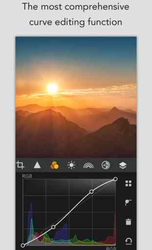 MaxCurve - Photo editor for pro photography 1