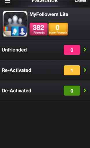 MyFollowers: 3 in 1! for Instagram, Twitter and Facebook 4