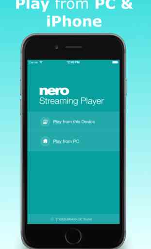 Nero Streaming Player - Play to Smart TV 2