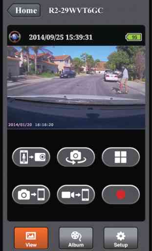 OjoLink Dash Cam App 2