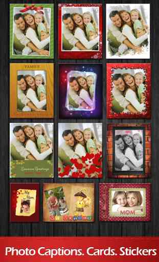 Photo Captions Free: Frames, Cards, Collage, Text & more 2